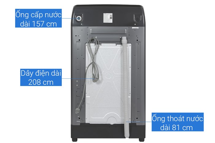 Máy giặt Aqua Lồng đứng 14 kg AQW-FR140UHT SS